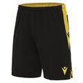 Tempel Match Day Short BLK/YEL L Teknisk kampshorts - Unisex