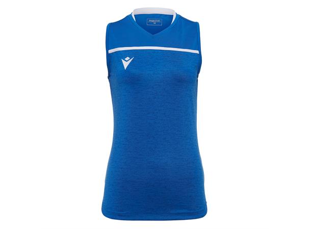 Thallium Shirt Woman SL ROY/WHT M Teknisk armløs volleyballdrakt for dame 