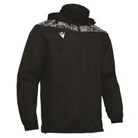 Lahti Showerjacket SORT/HVIT XXL Vann- og vindavstøtende jakke - Unisex