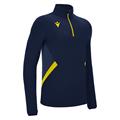 Piave 1/4 Zip Top NAV/YEL XXS Teknisk treningsgenser - Unisex