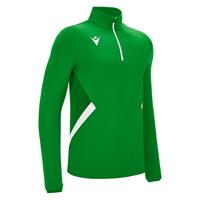 Piave 1/4 Zip Top GRN/WHT 3XS Teknisk treningsgenser - Unisex