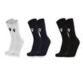 Macron Fixed sokker 2 pk BLK L Sportssokker i bomullsmiks - Unisex