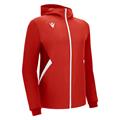 Tiamat Full Zip Hoody RED/WHT XL Teknisk hettejakke - Unisex