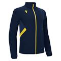 Raijin Full Zip Top NAV/YEL S Teknisk overtrekksjakke - Unisex