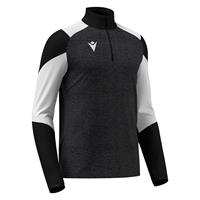 Izel Training 1/4 Zip Top BLK/WHT L Teknisk treningsgenser - Unisex