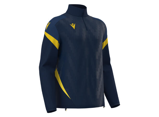 Hollow 1/4 zip NAV/YEL 3XS Treningstopp - Unisex 