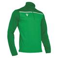 Rhine Training 1/4 Zip Top GRN/WHT XXS Treningsgenser med 1/4 zip