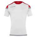 Titan Shirt Shortsleeve WHT/RED XS Teknisk t-skjorte til trening - Unisex